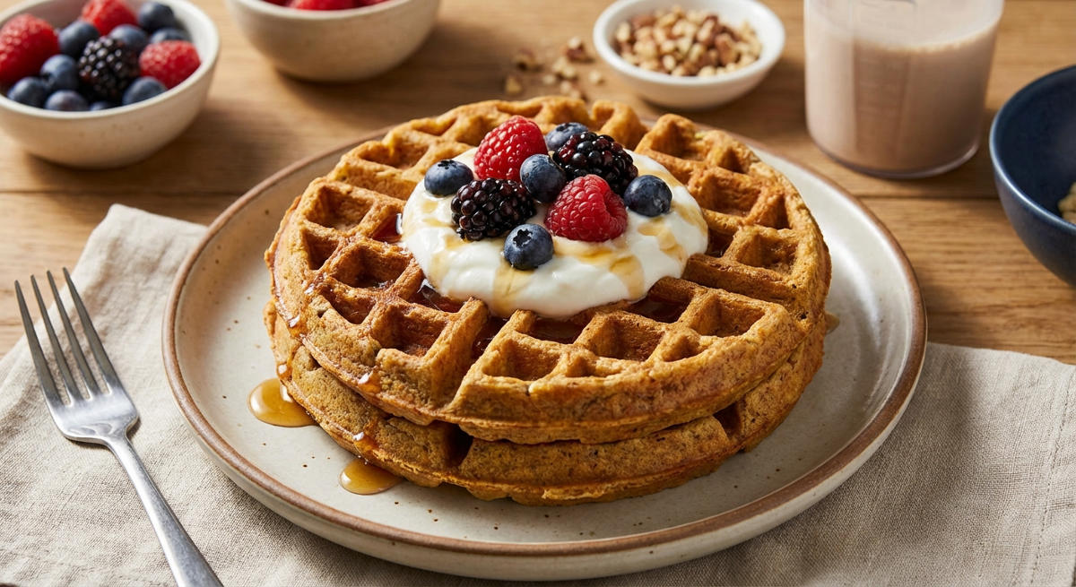 Sportler-Waffeln ohne Zucker