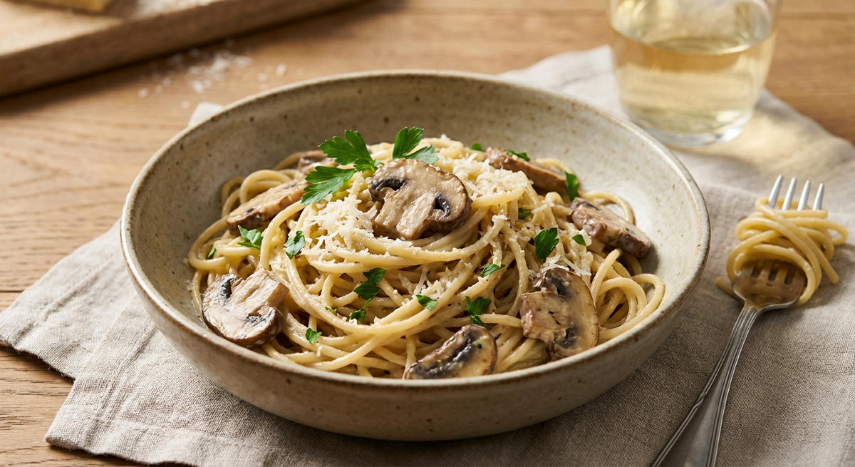 Champignon Spaghetti