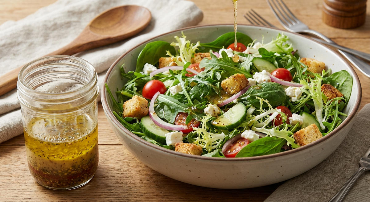 Dressing für Blattsalate