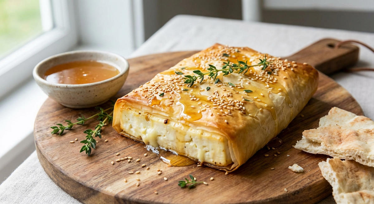 Knuspriger Feta-Snack