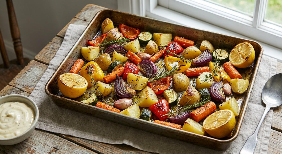 Ofengemüse vom Backblech