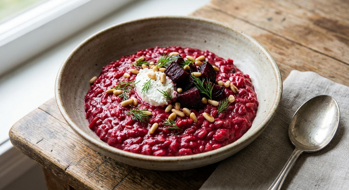 Rote Bete Risotto
