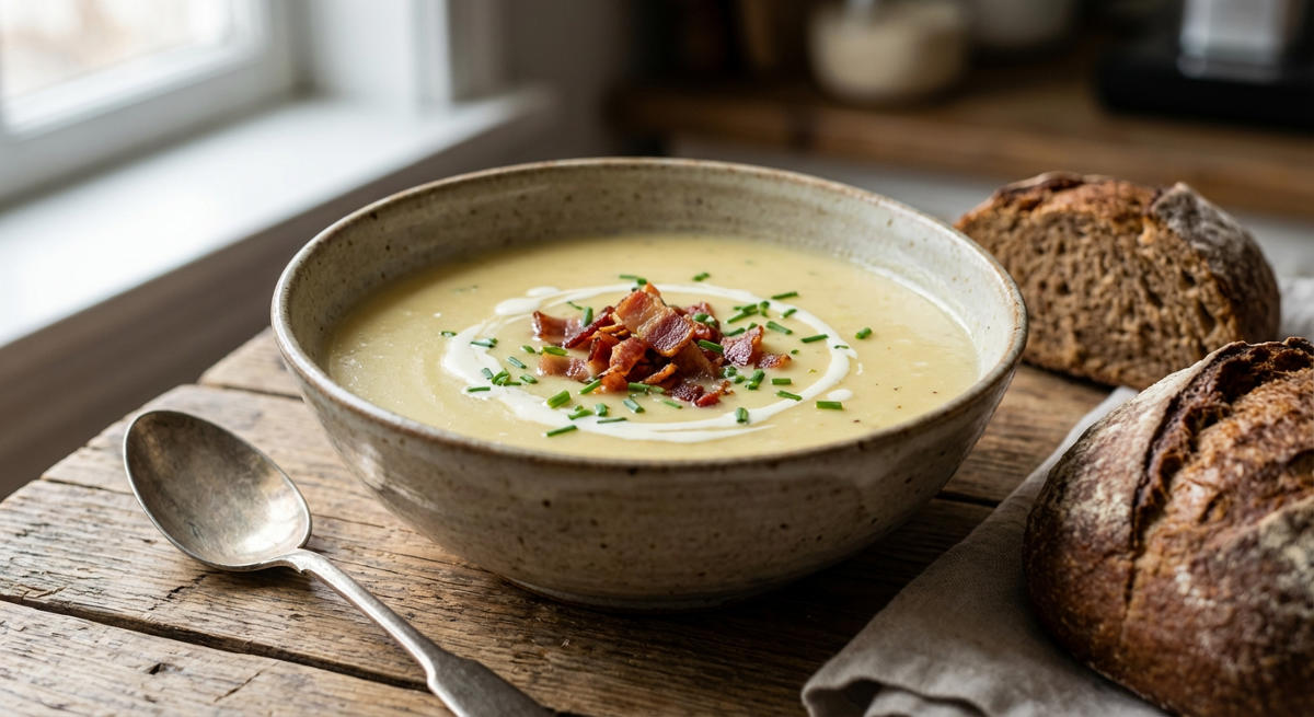 Kartoffelsuppe Elsässer Art