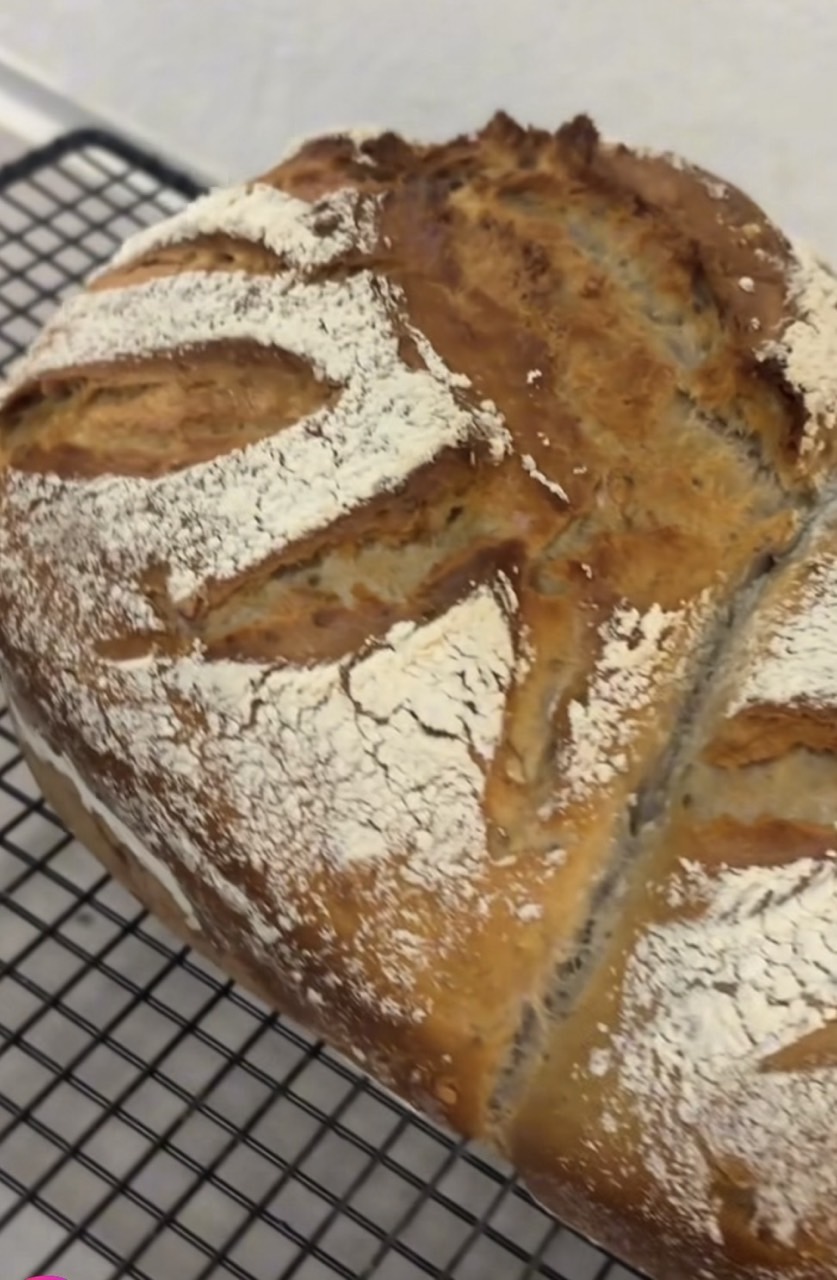 Dinkel-Roggen-Kruste