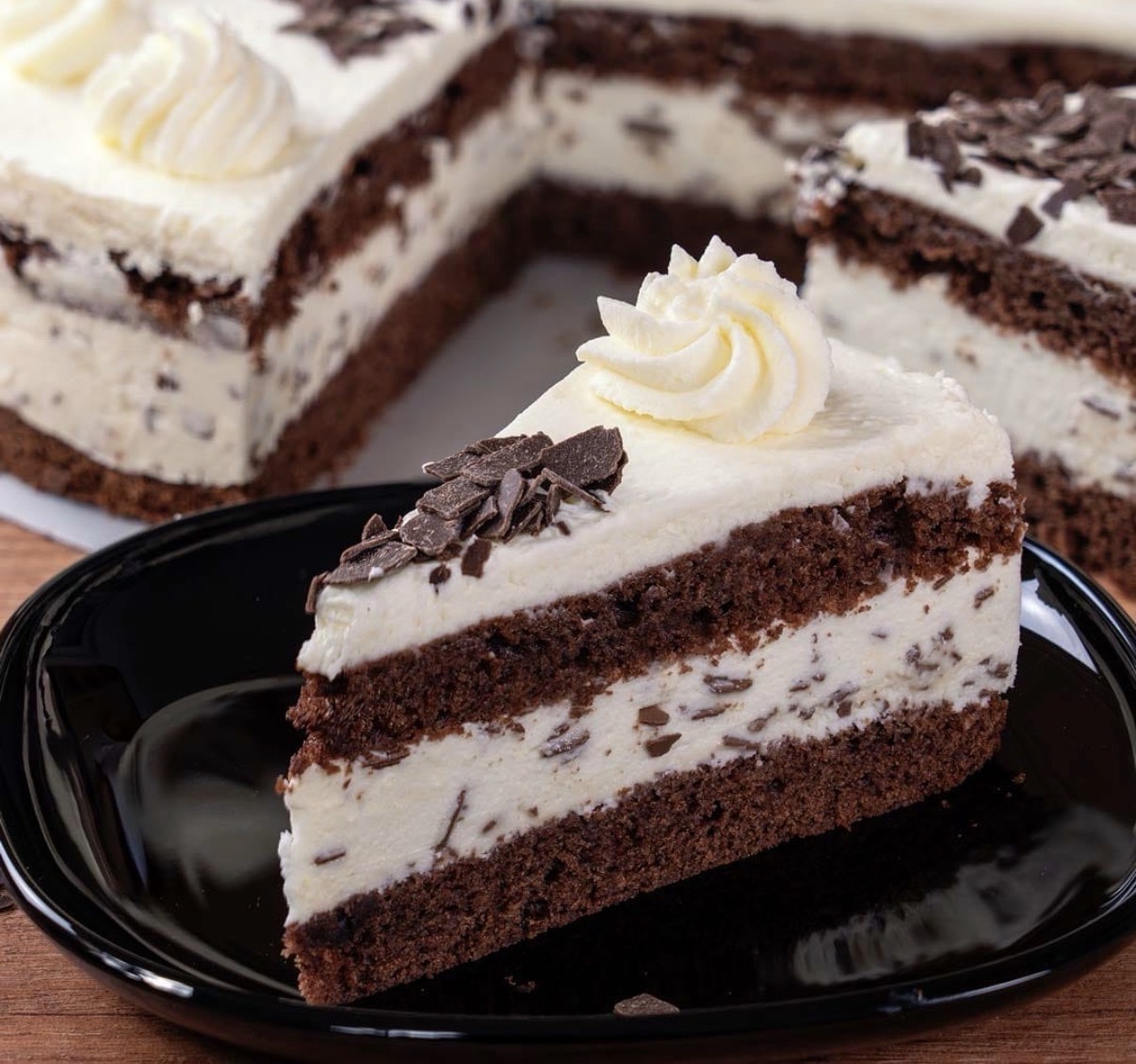 Schoko-Stracciatella-Torte