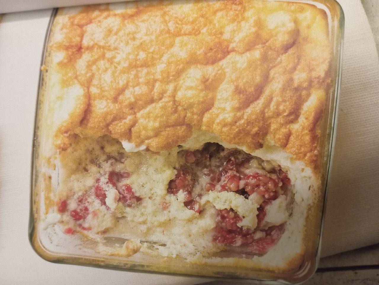 Himbeer-Quark-Soufflé