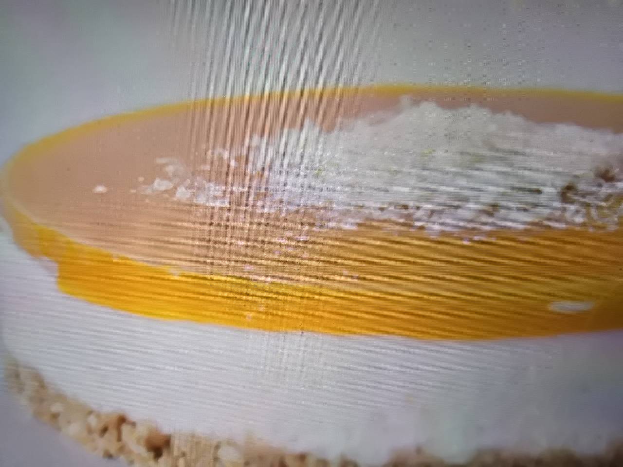No Bake Passionsfrucht Cheesecake