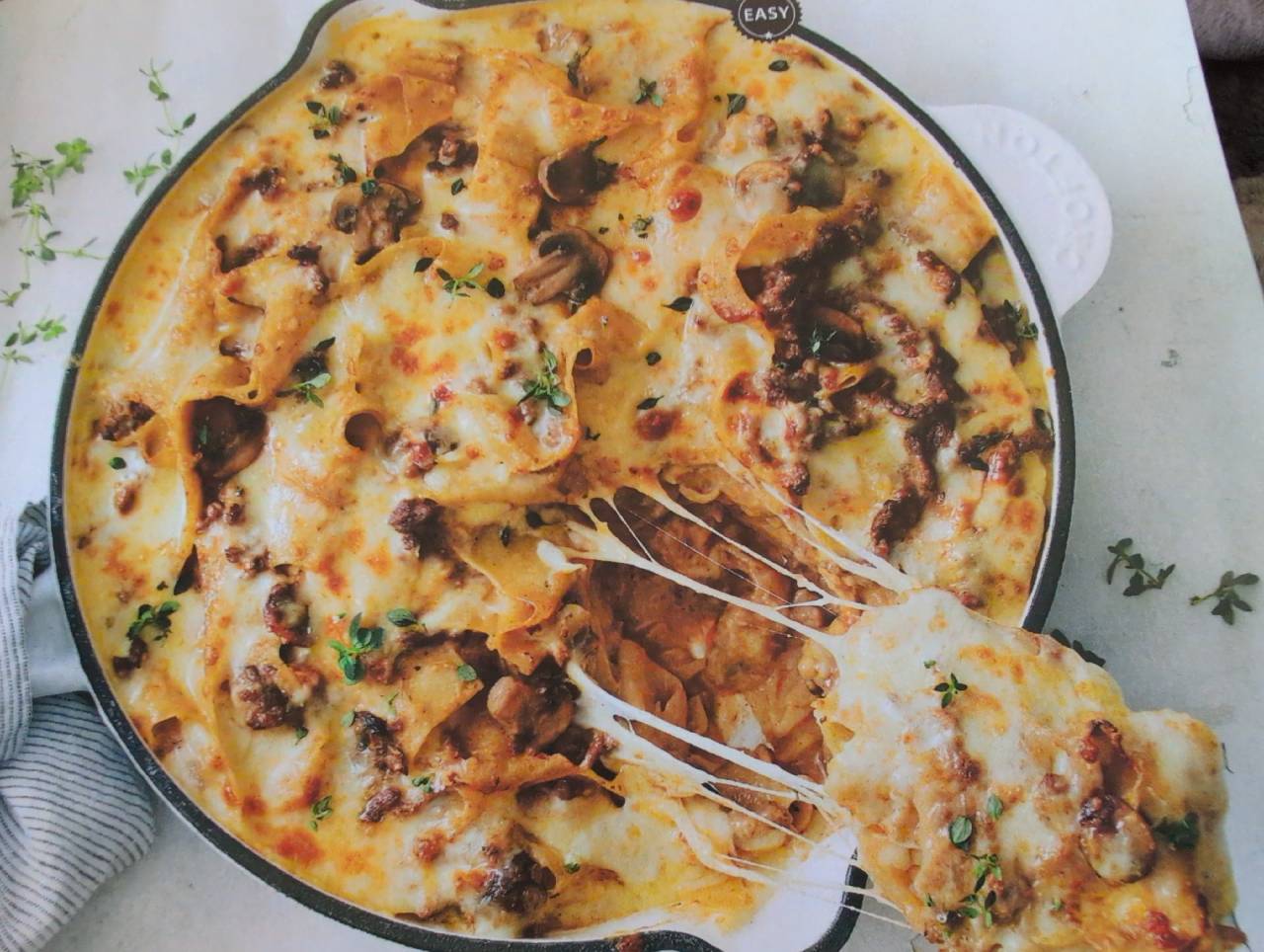 Zwiebel-Hackfleisch-Auflauf