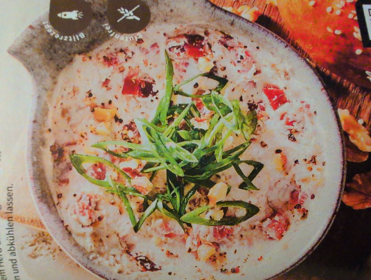 Walnuss-Aufstrich mit Schinkenspeck