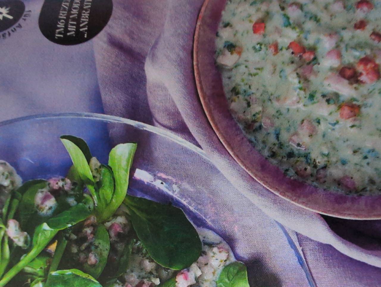 Speck-Zwiebel-Sahne-Dressing