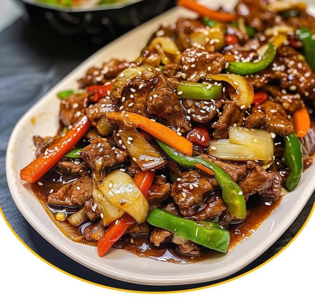 Mongolisches Rindfleisch