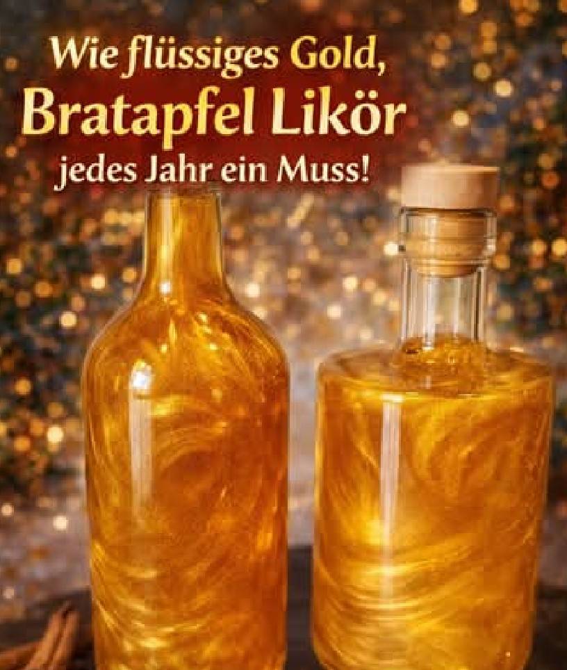 Bratapfel-Likör
