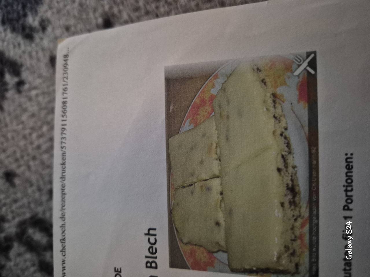 Ameisenkuchen vom Blech