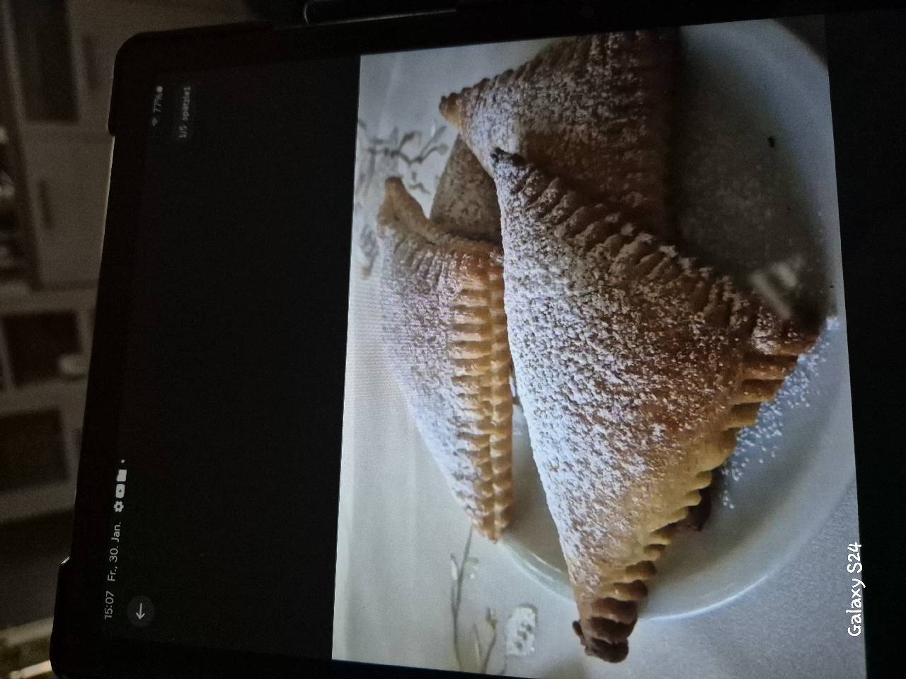 Schichtkäse-Pflaumenmus-Plätzchen