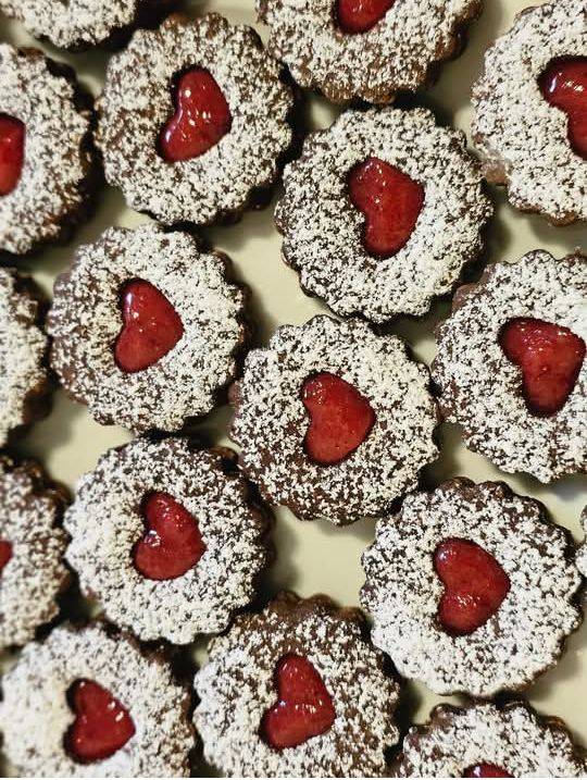 Linzer Plätzchen habe ich 2025 gebacken