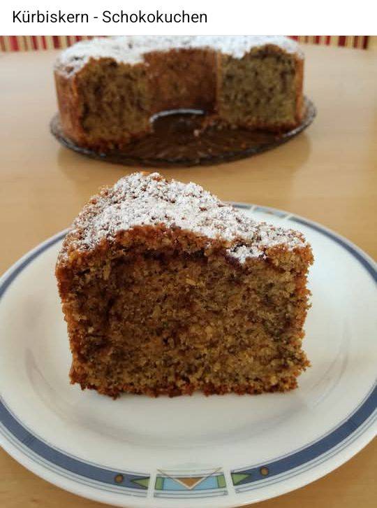 Schokoladen-Kürbiskern-Gebäck