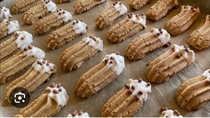 Kaffee-Spritzgebäck