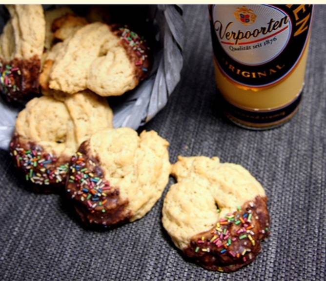 Vanille-Eierlikör-Spritzgebäck