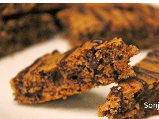 Schokoladen-Nussecken