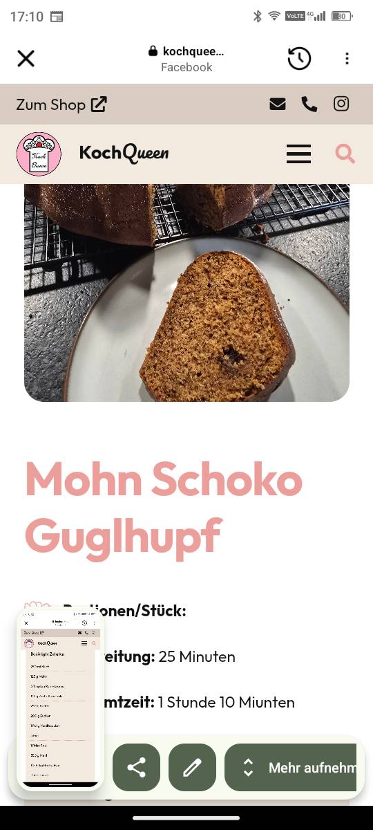 Mohnkuchen