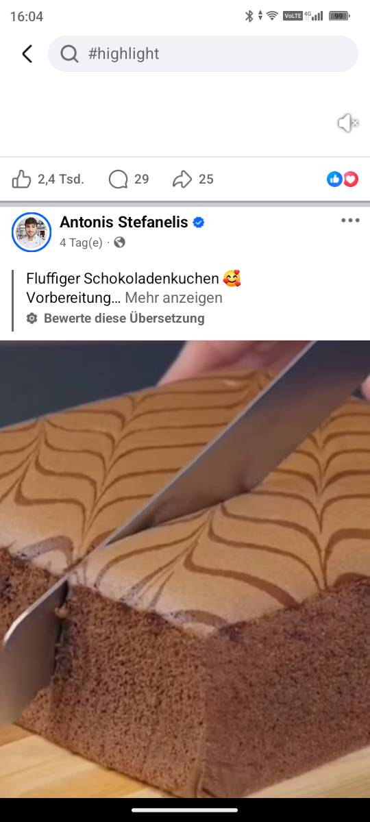 Fluffiger Schokoladenkuchen (Schokoladen-Castella-Kuchen)