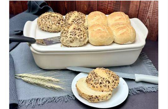 Zarte Frischkäsebrötchen