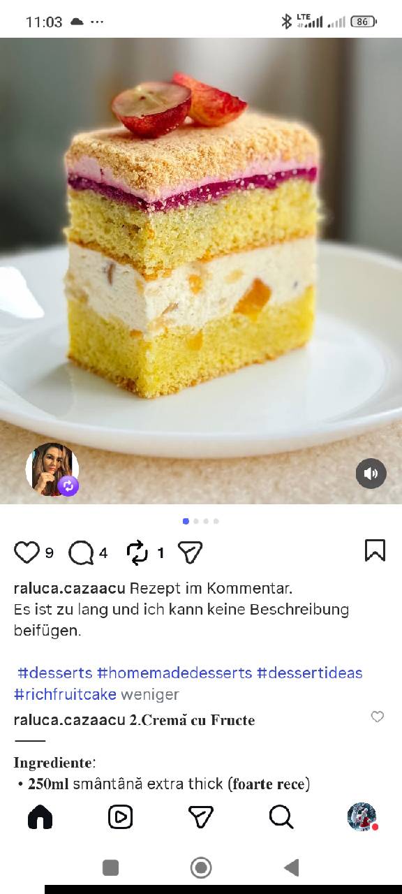 Tortenboden mit Beeren-Mousse und weißer Schokolade