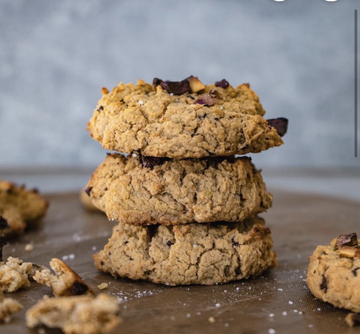 Kichererbsen-Erdnuss-Cookies