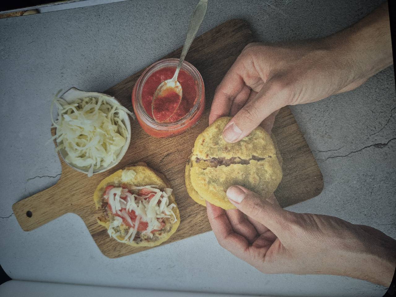 Pupusas aus El Salvador