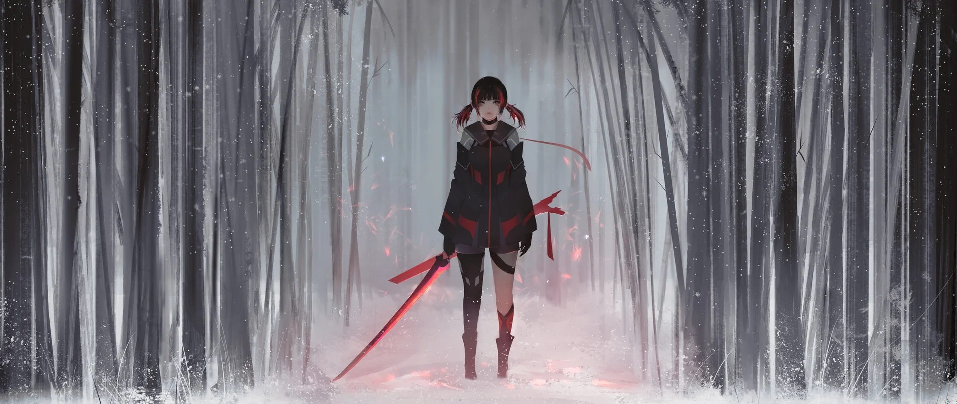 Quadro Lucia: Crimson Abyss - A Lâmina Gélida