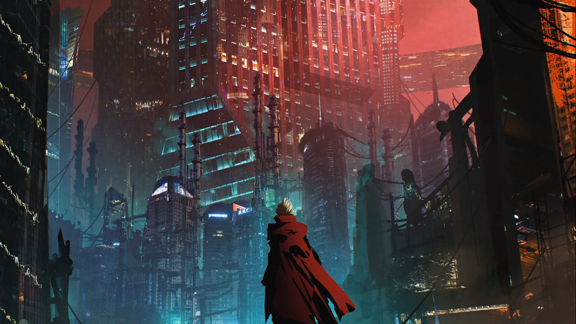 Quadro Trigun - Cena Épica 4K