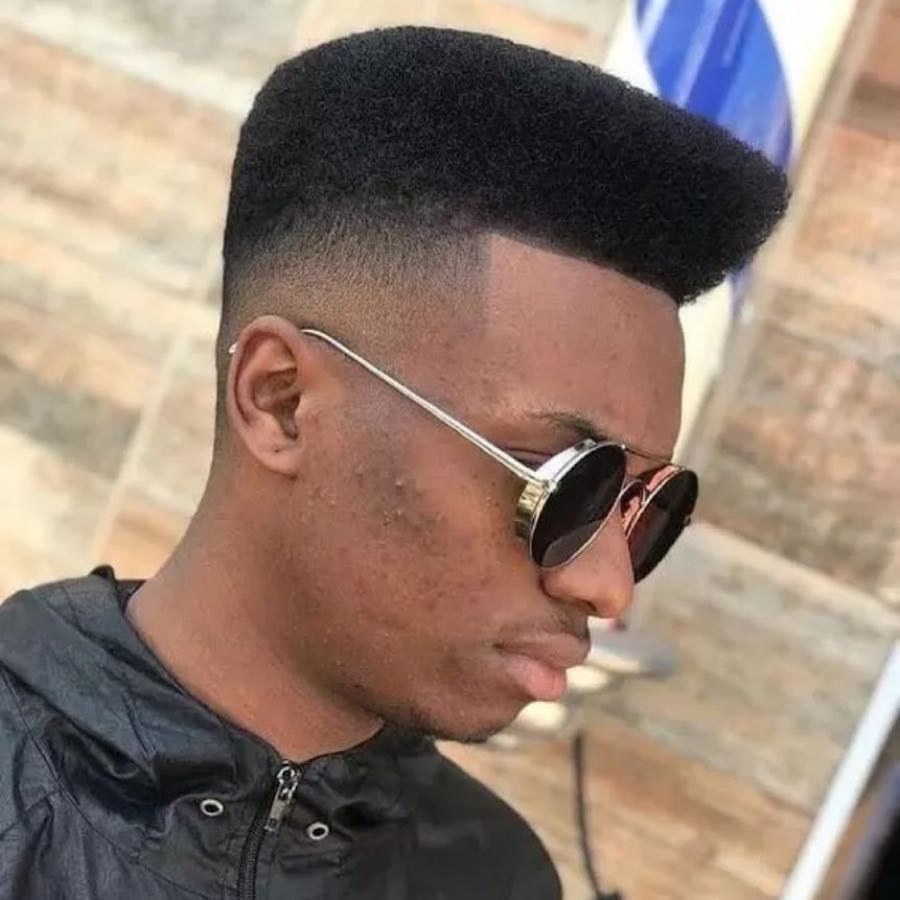 Sharp High Top Fade