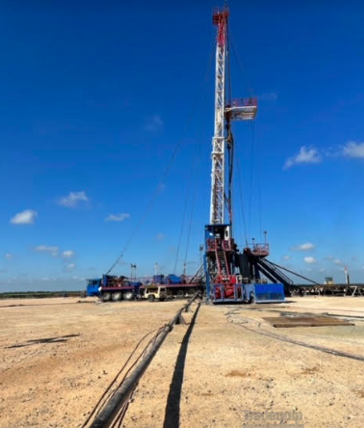 Gambar Rig Pengeboran CABOT, dari PT Matera Maju Jaya