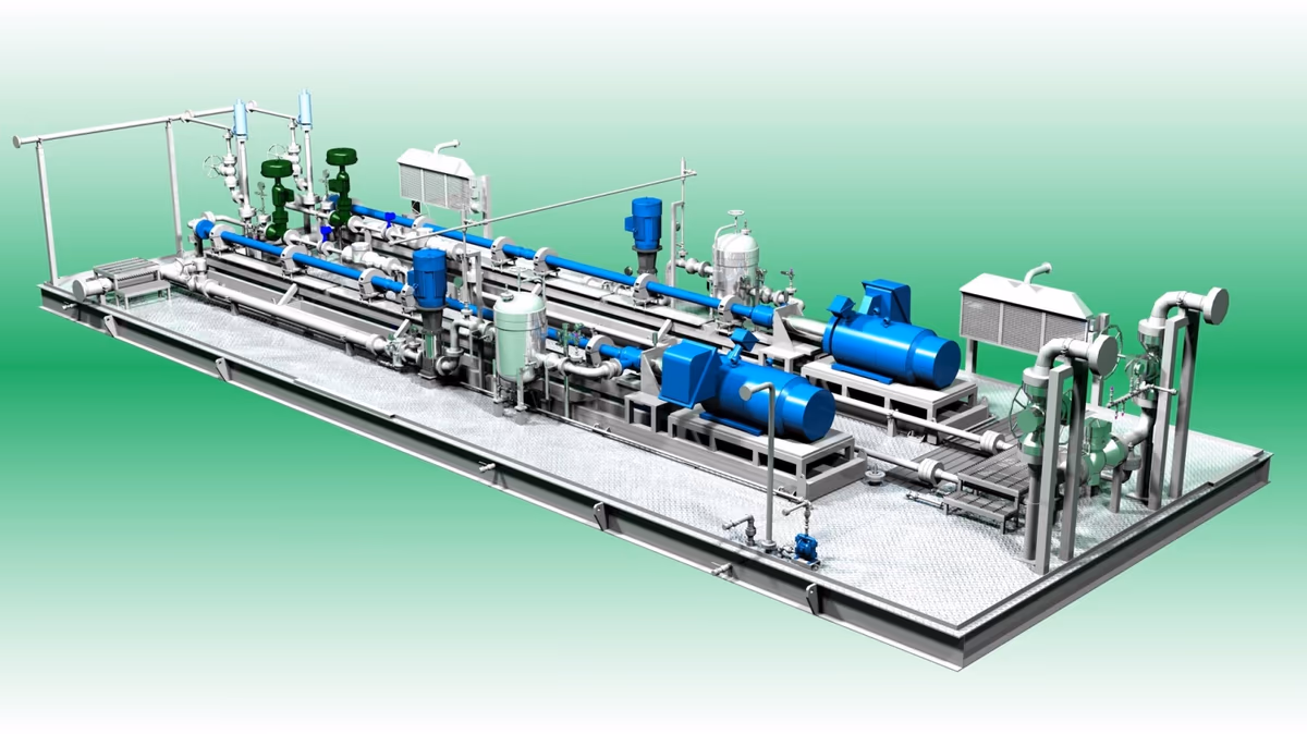 100 M3/D Pumps - Pump Packages