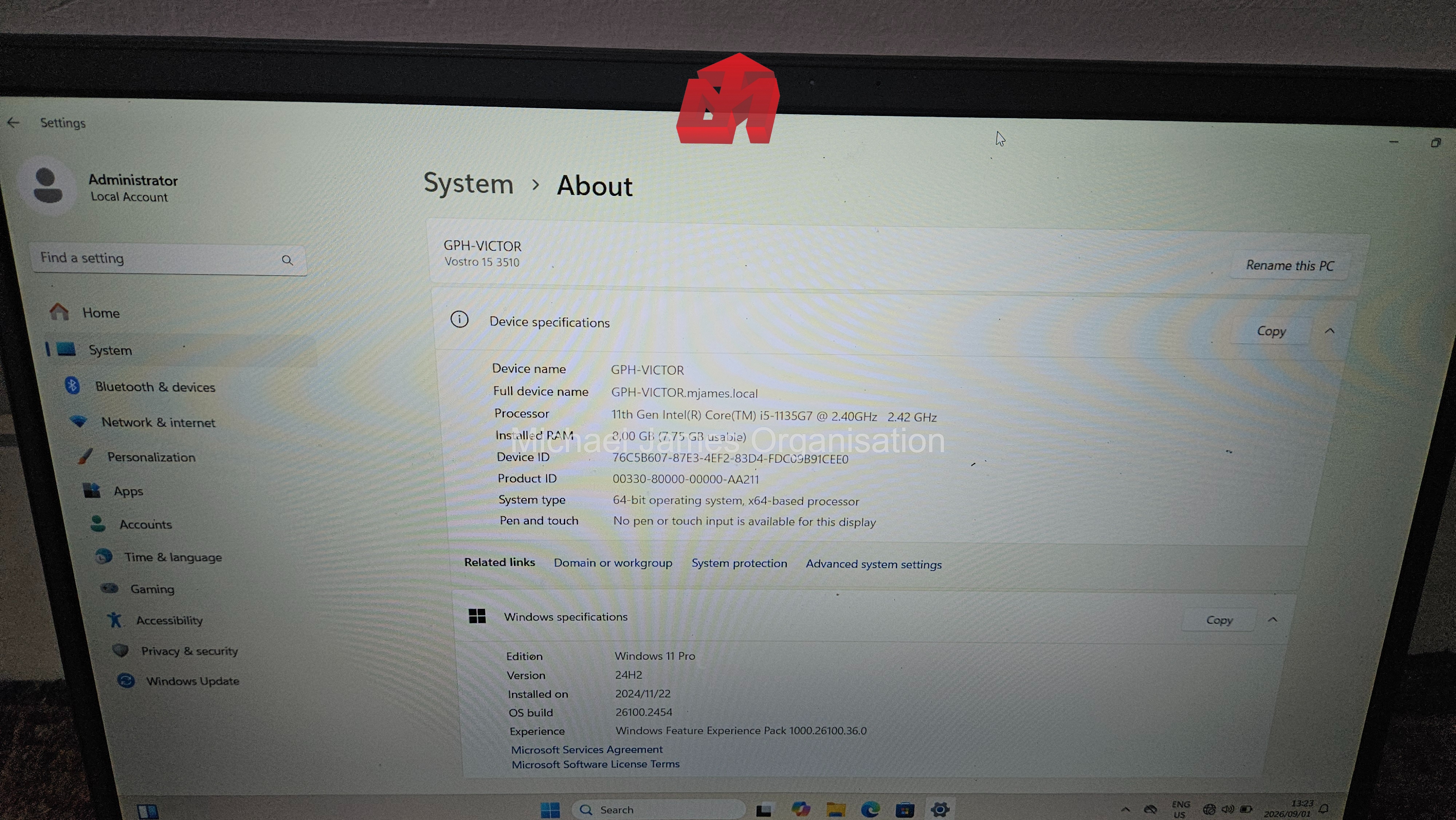 Dell Vostro Laptop thumbnail 4
