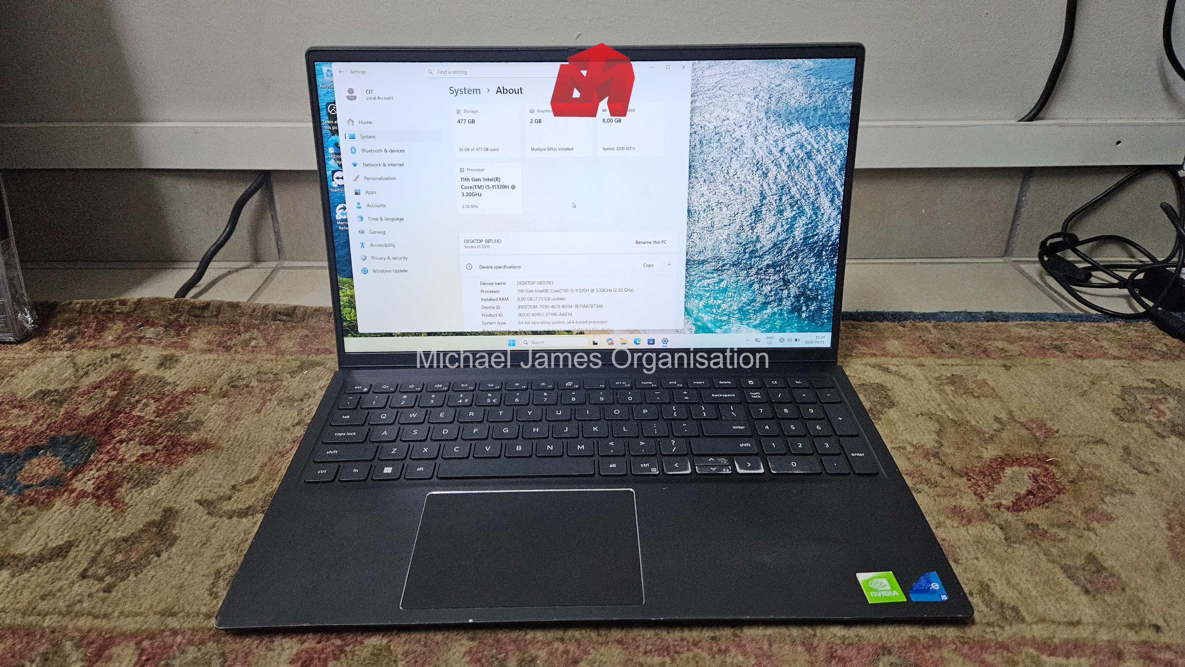 Dell Vostro Laptop thumbnail 2