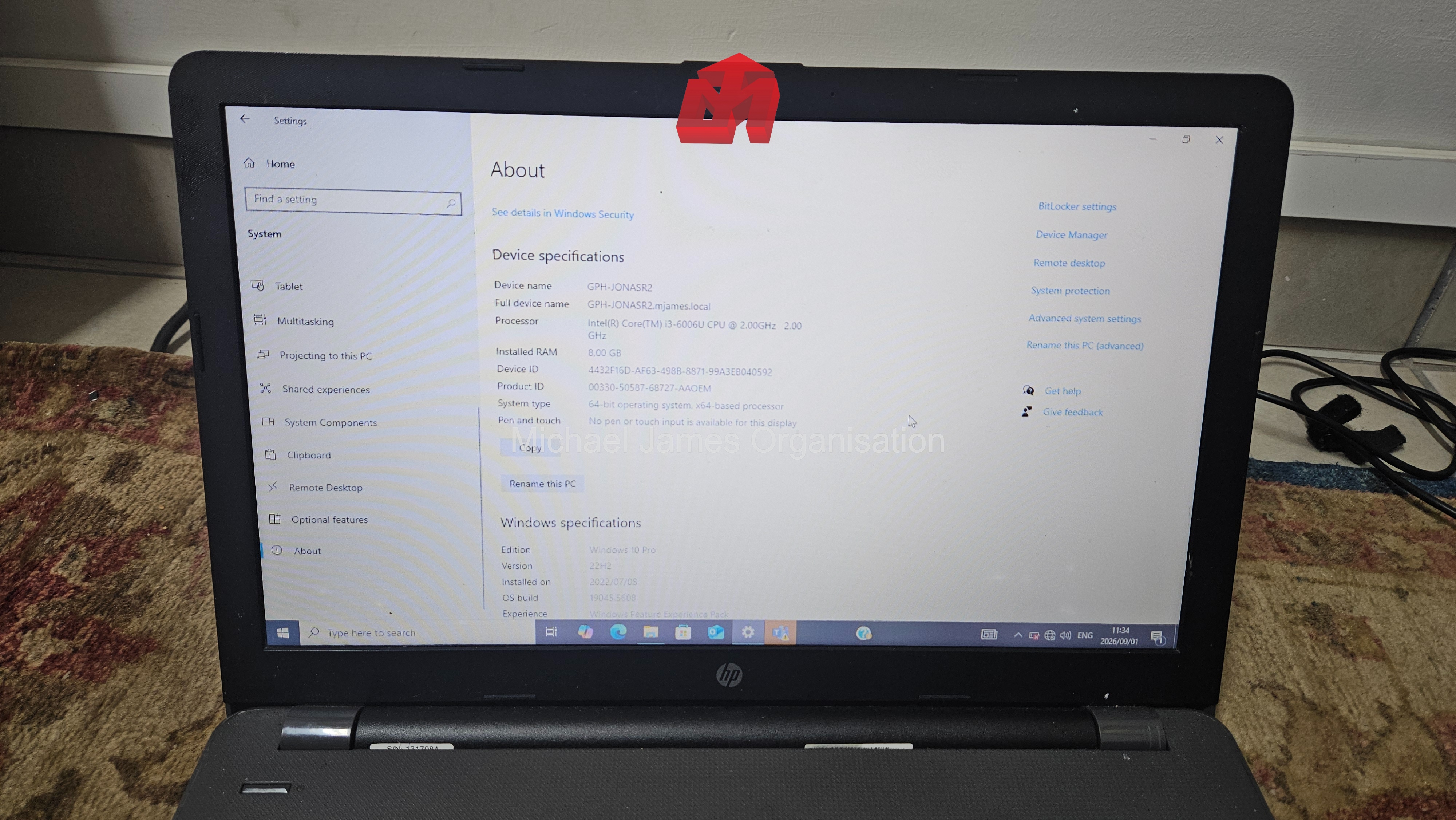 HP 250 G6 thumbnail 3
