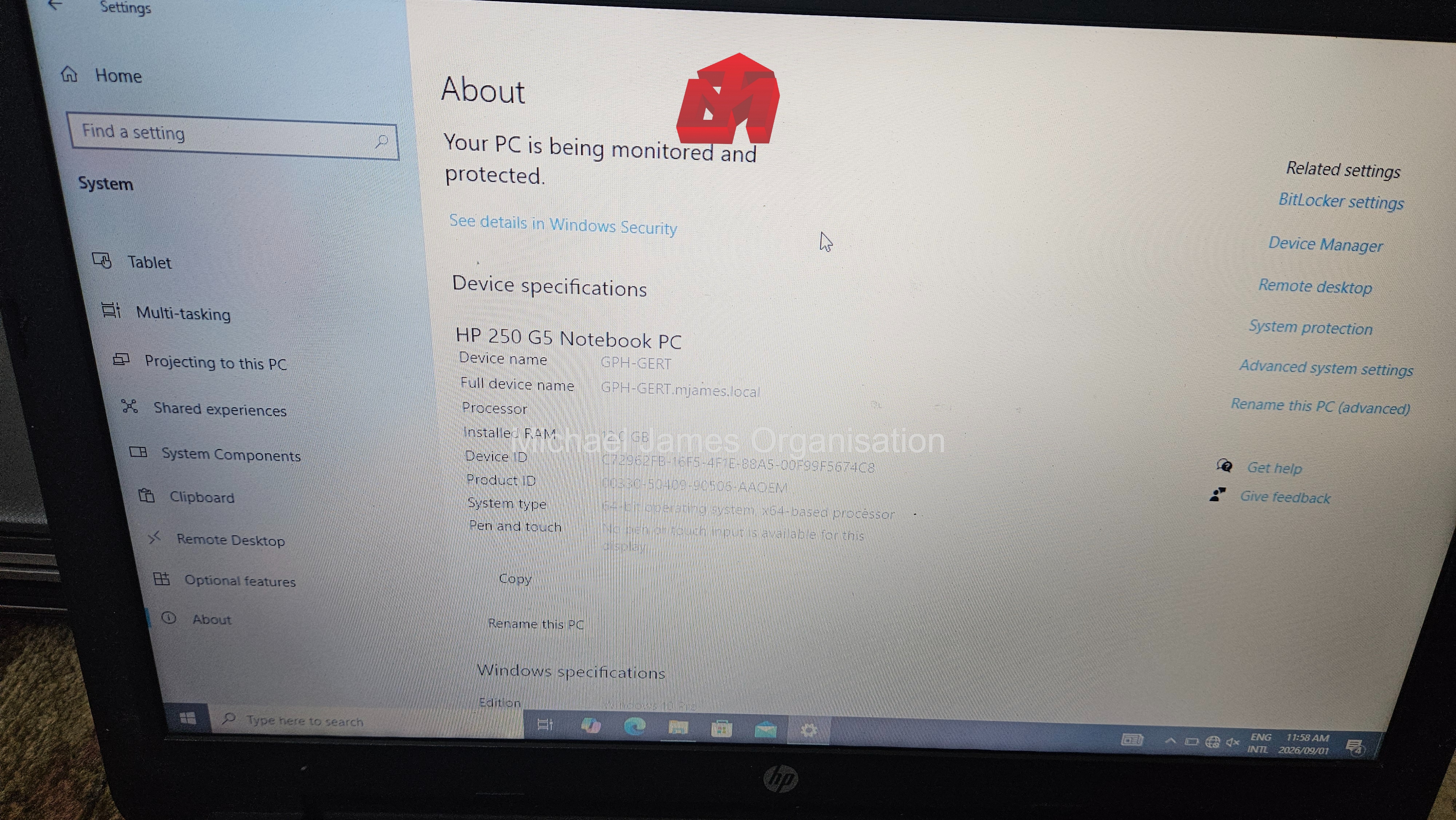 HP 250 G6 thumbnail 3