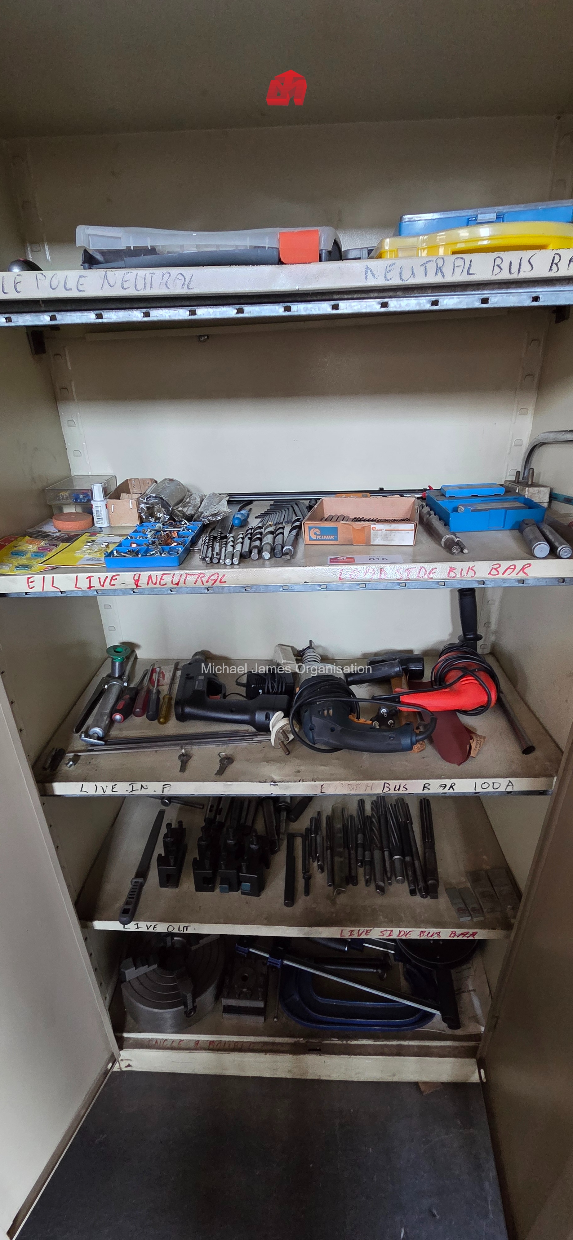 Contents of Cupboard