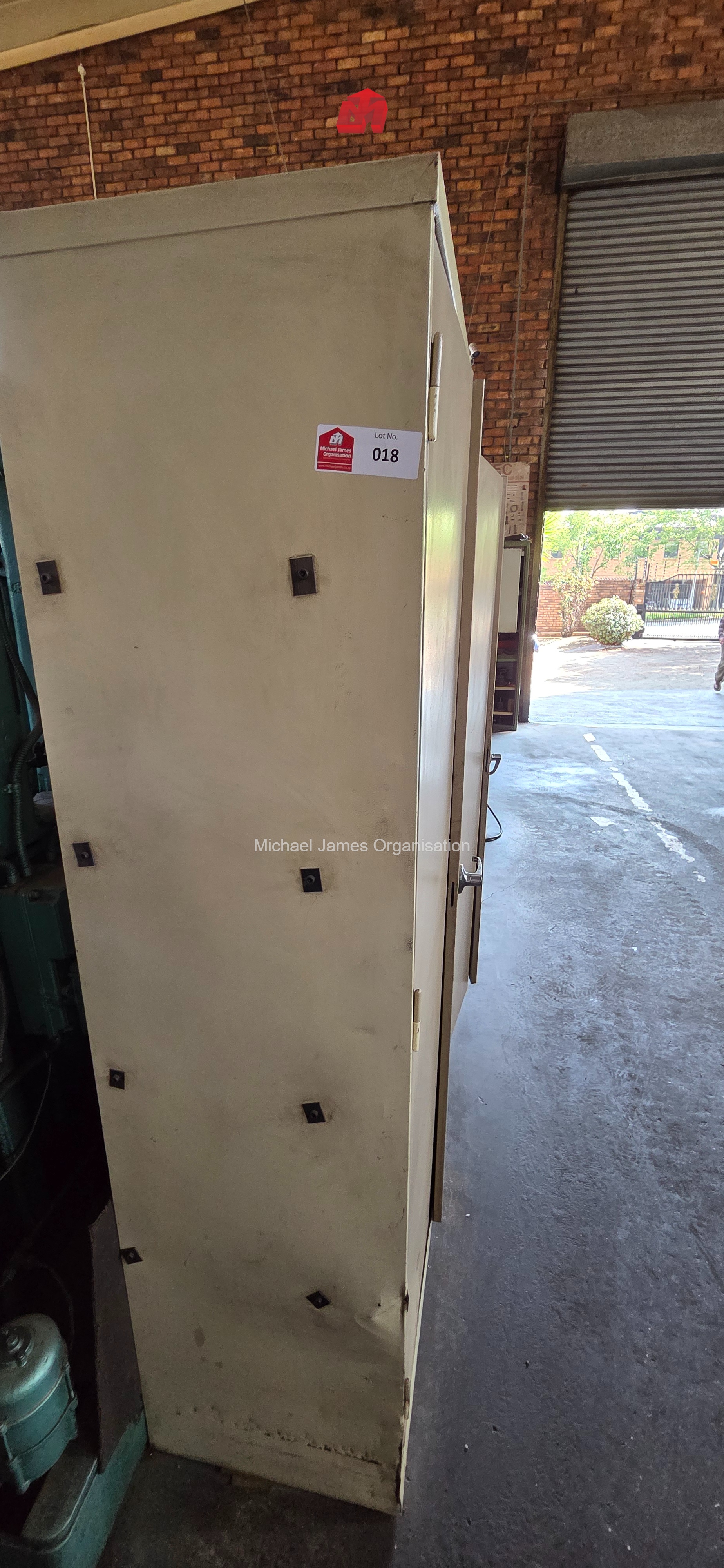 Steel Cupboards x3