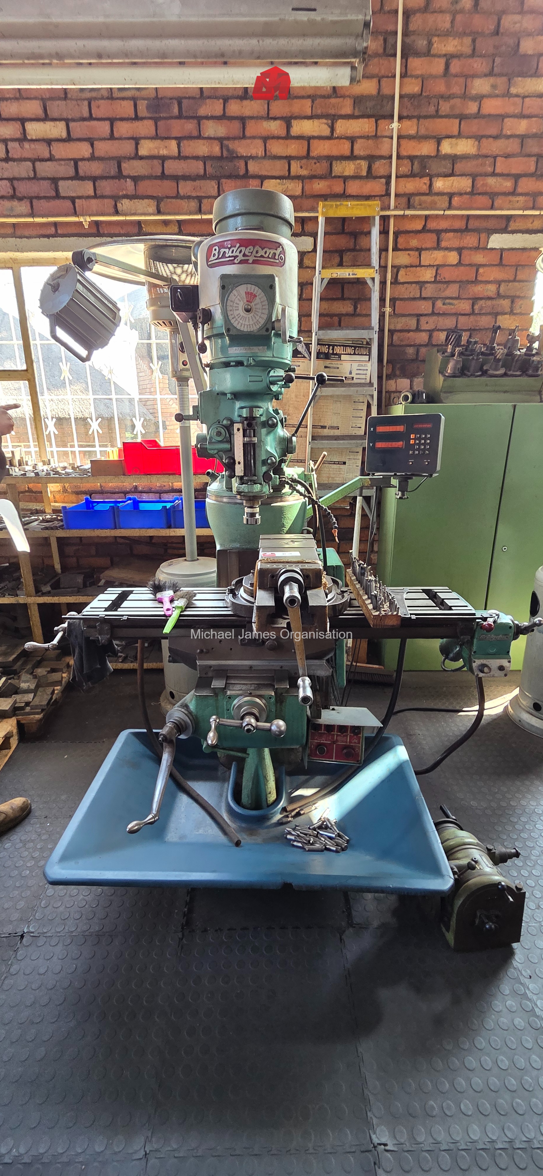 Bridgeport by Adcock-Shipley Milling Machine thumbnail 4