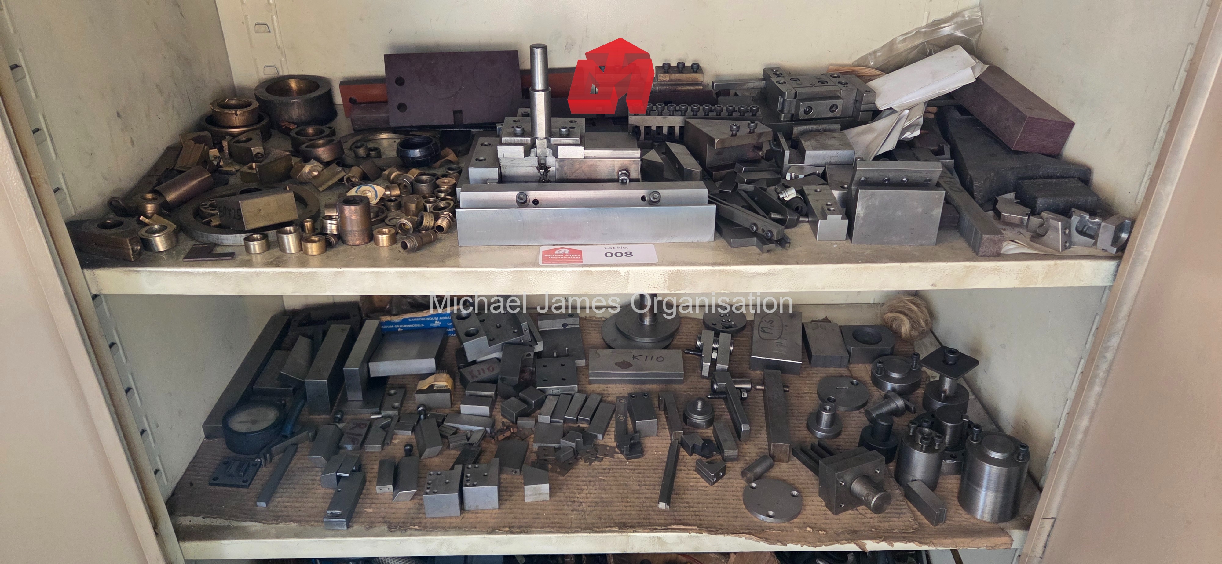 Steel Cupboard with Contents