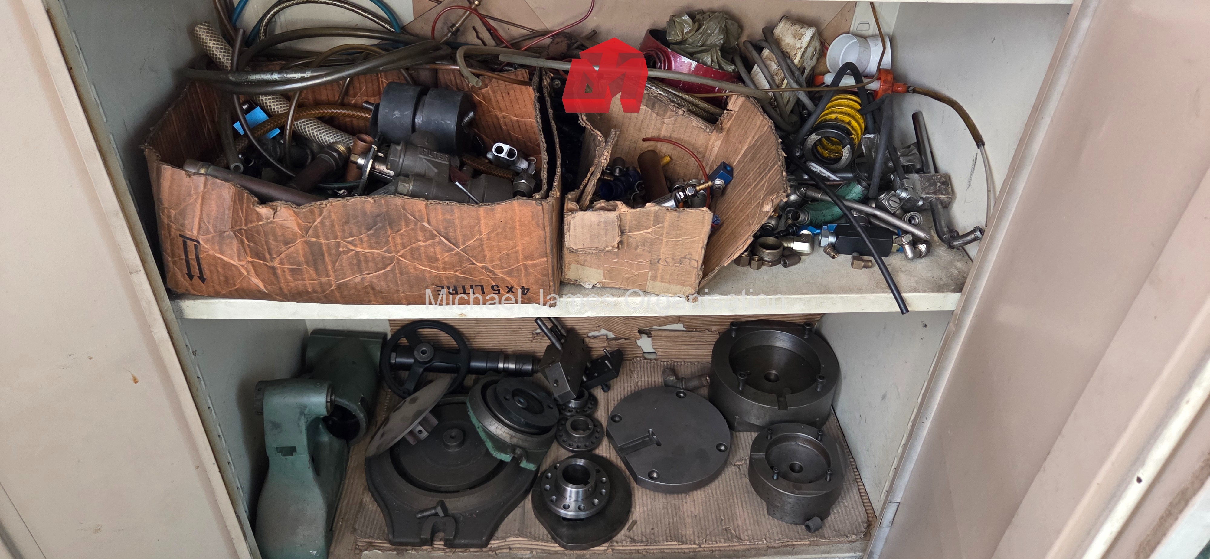 Steel Cupboard with Contents thumbnail 2