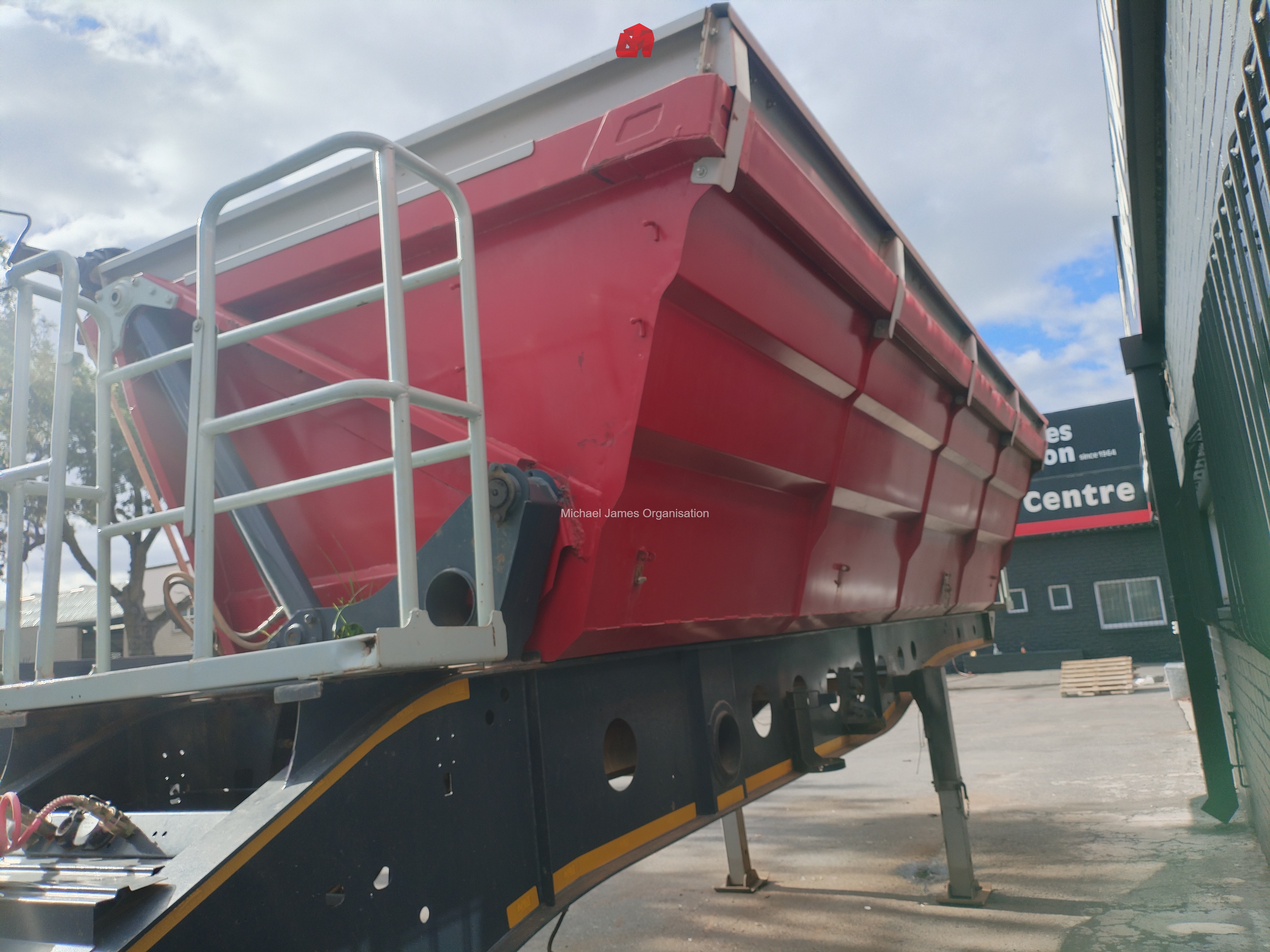 2015 AFRIT SIDETIPPER LINK TRAILER thumbnail 2