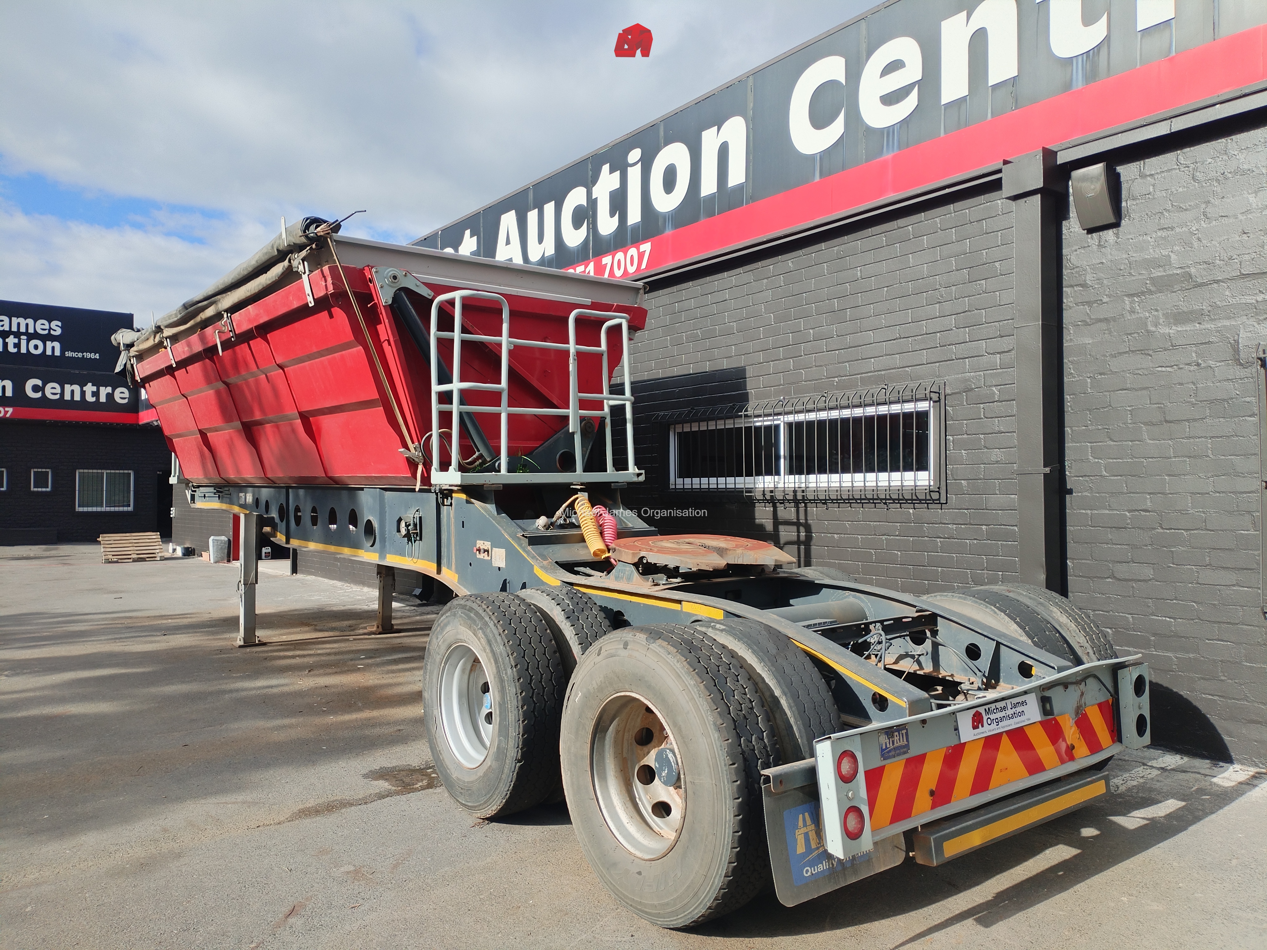 2015 AFRIT SIDETIPPER LINK TRAILER thumbnail 5