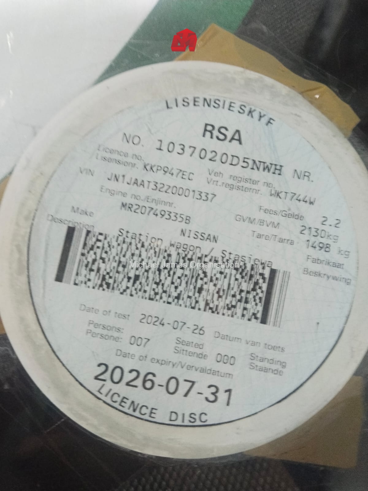 2015 NISSAN X TRAIL 2.0 XE (T32) thumbnail 9