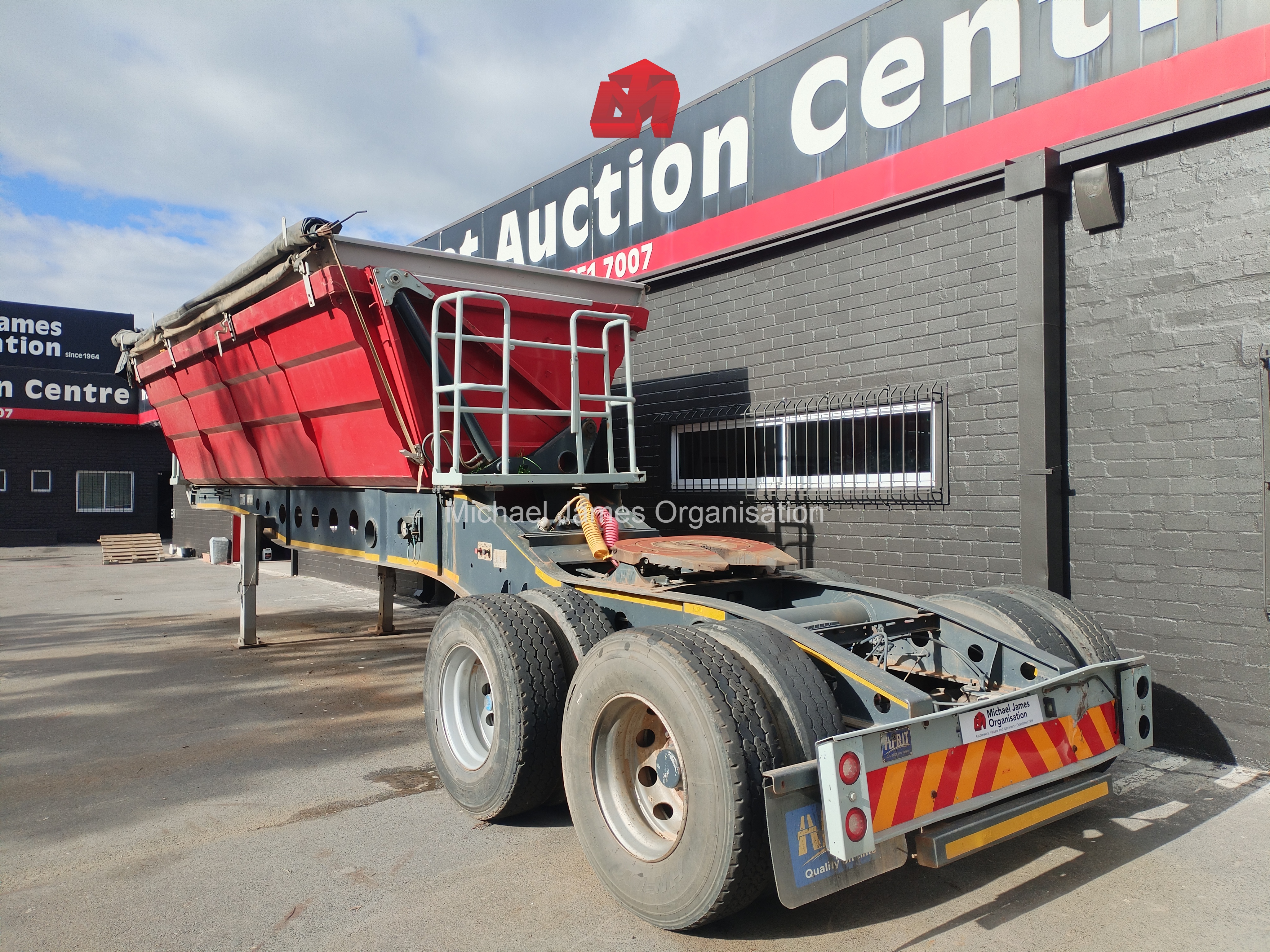 2015 AFRIT SIDETIPPER LINK TRAILER thumbnail 2