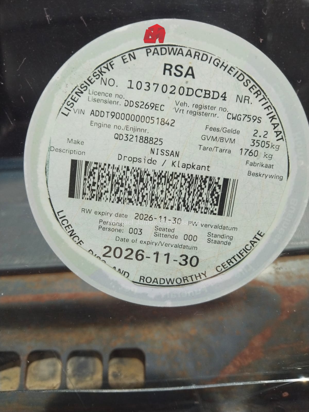 2004 NISSAN CABSTAR thumbnail 8