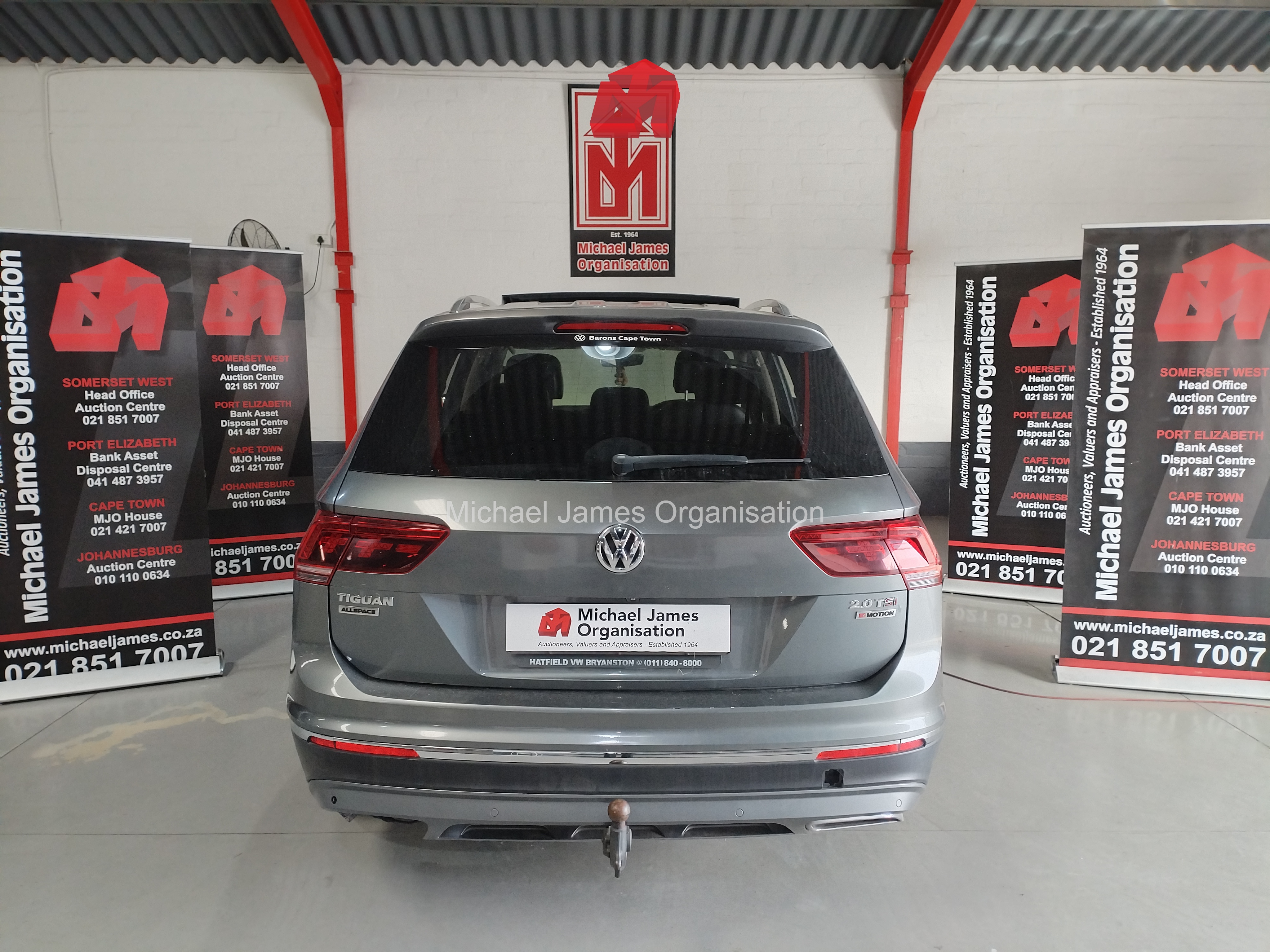 2018 VOLKSWAGEN TIGUAN ALLSPACE 2.0 TSI H/LINE 4MOT thumbnail 4
