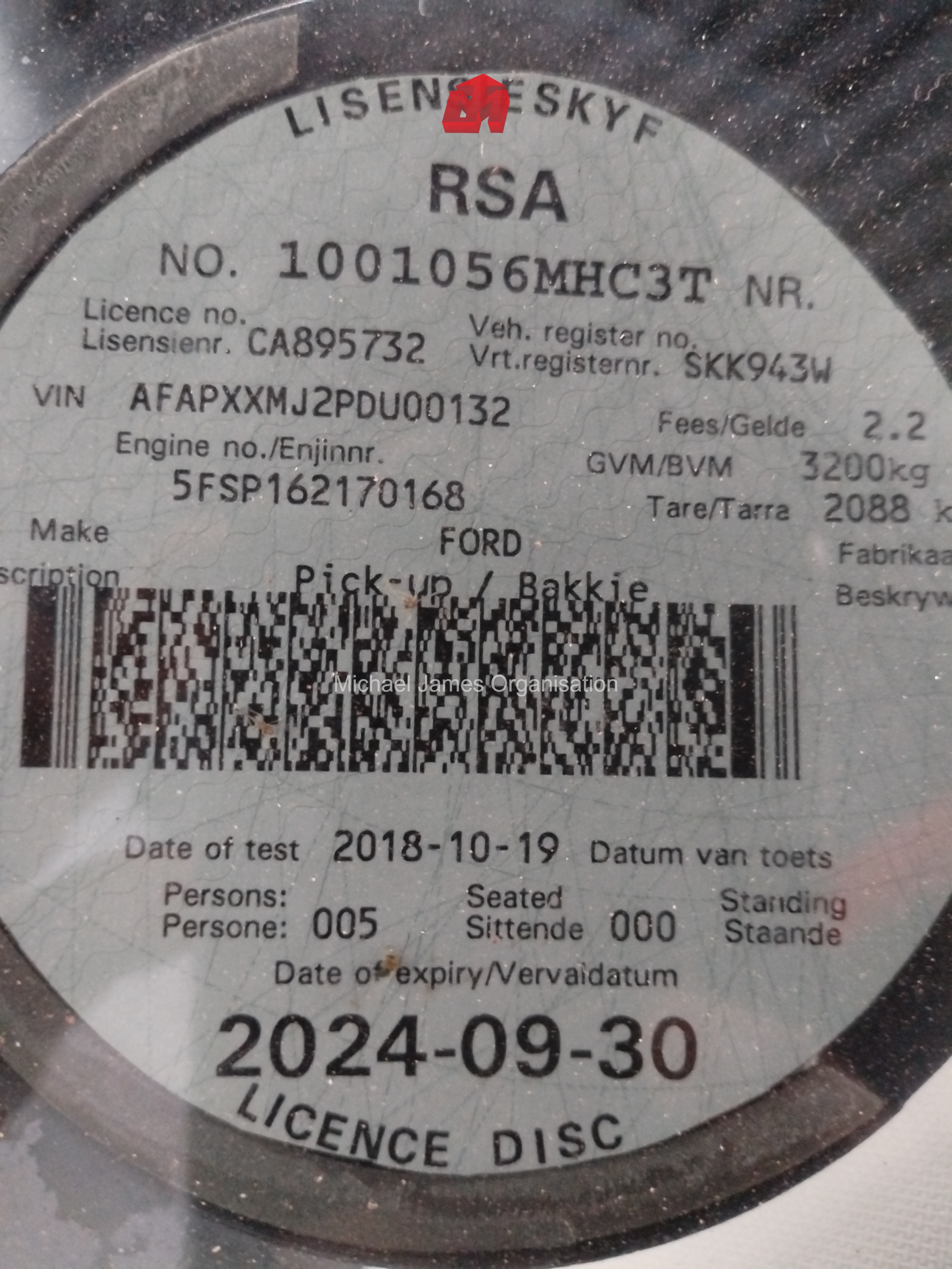 2013 FORD RANGER 3.2TDCI WILDTRAK 4X4 A/T P/U D/C thumbnail 10